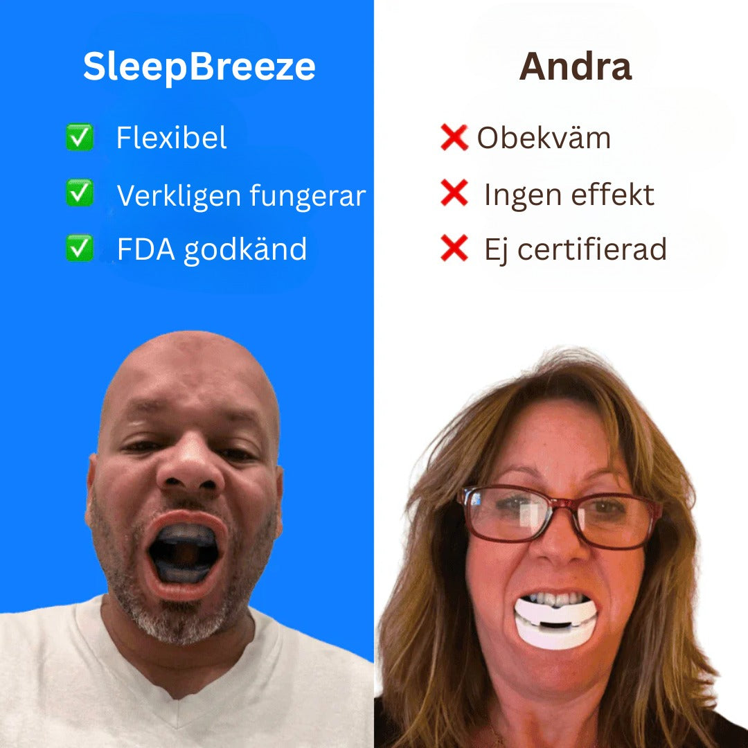 SleepBreeze - Sluta snarka garanterat!